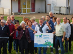 Inauguration de la centrale photovoltaîque du Garric